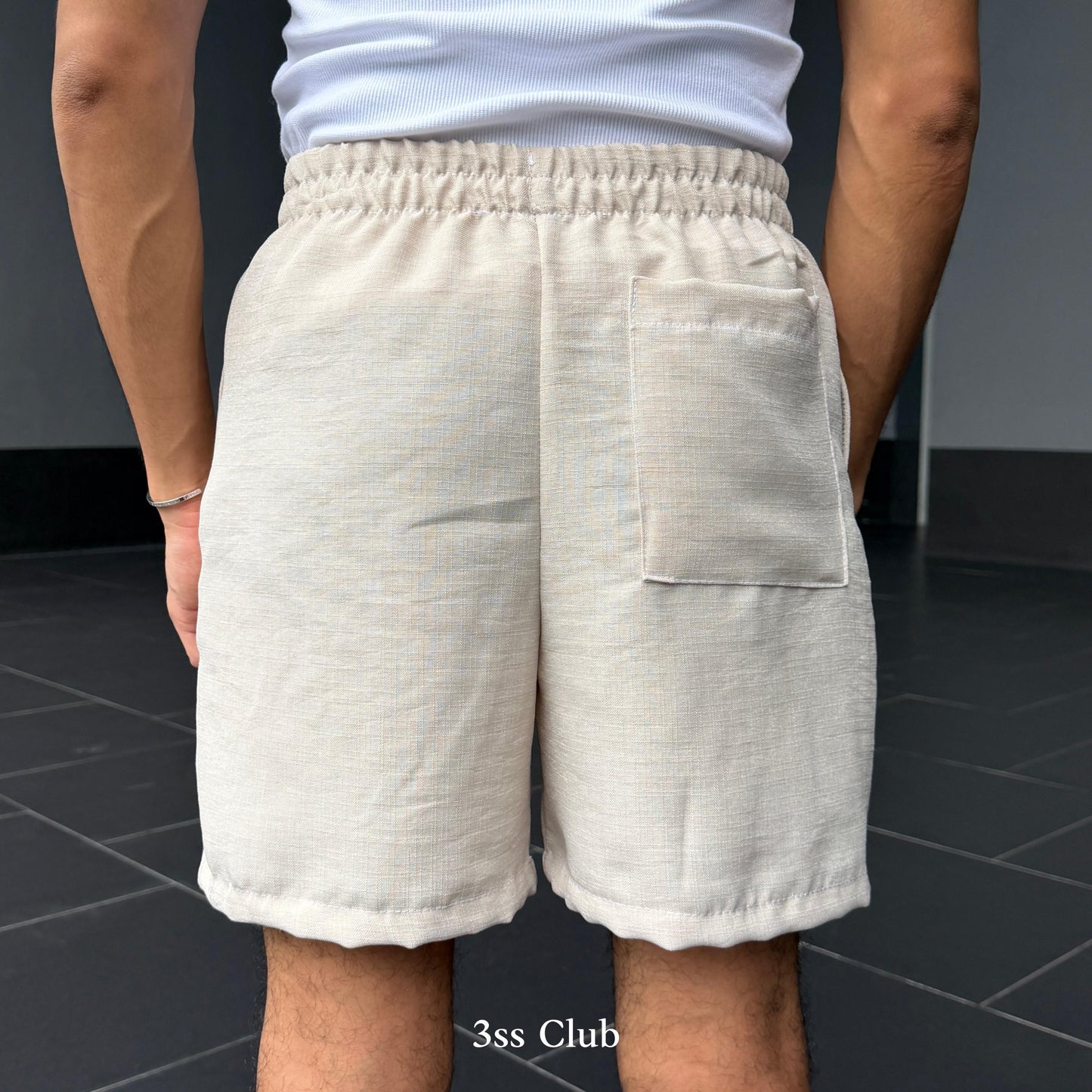 Linen Shorts Relaxed Pants