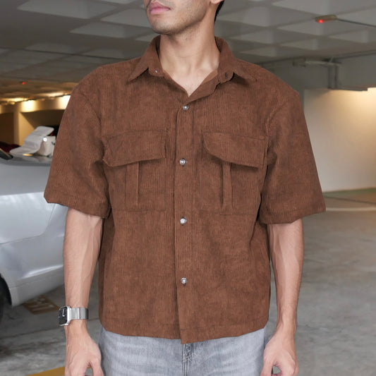 Utility Corduroy Work Jacket Boxy Fit