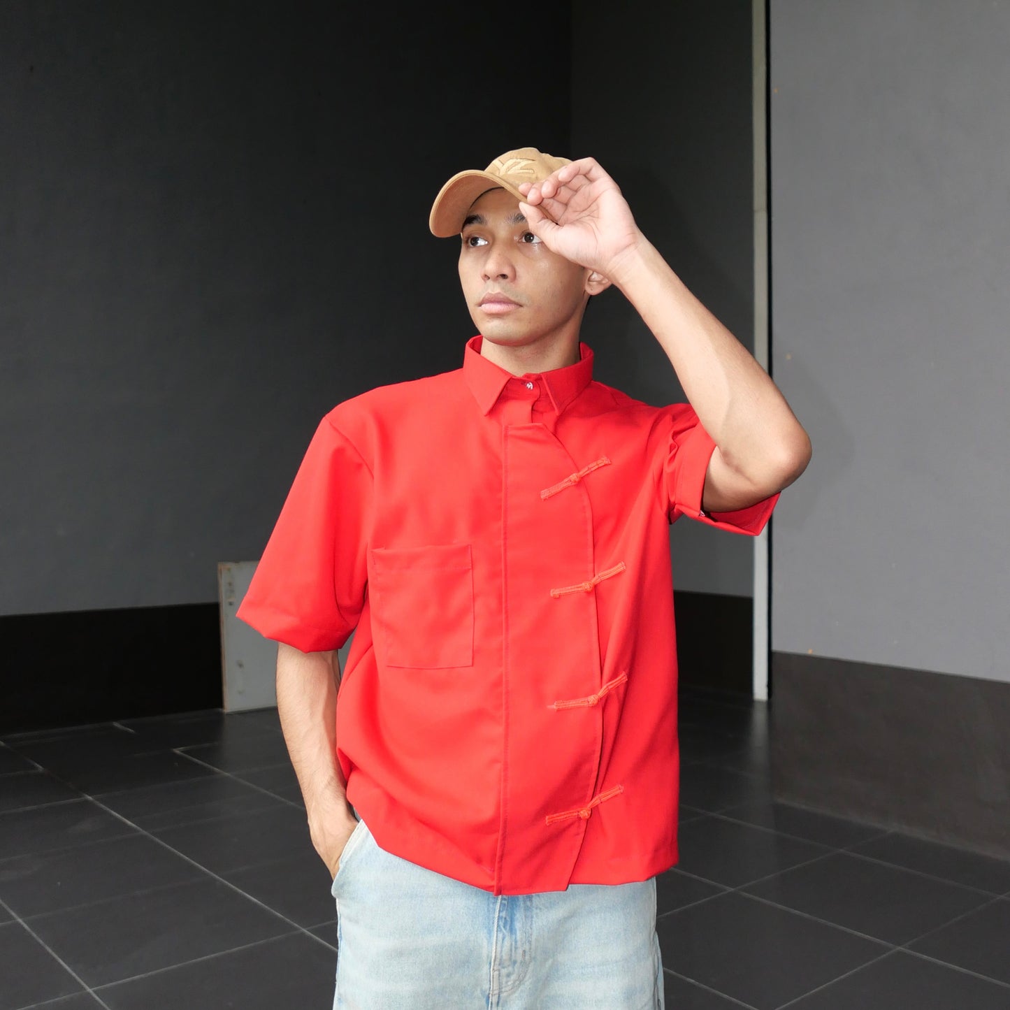 Chinese Boxy Shirt
