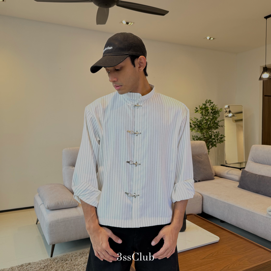Stripe Clasp Shirt