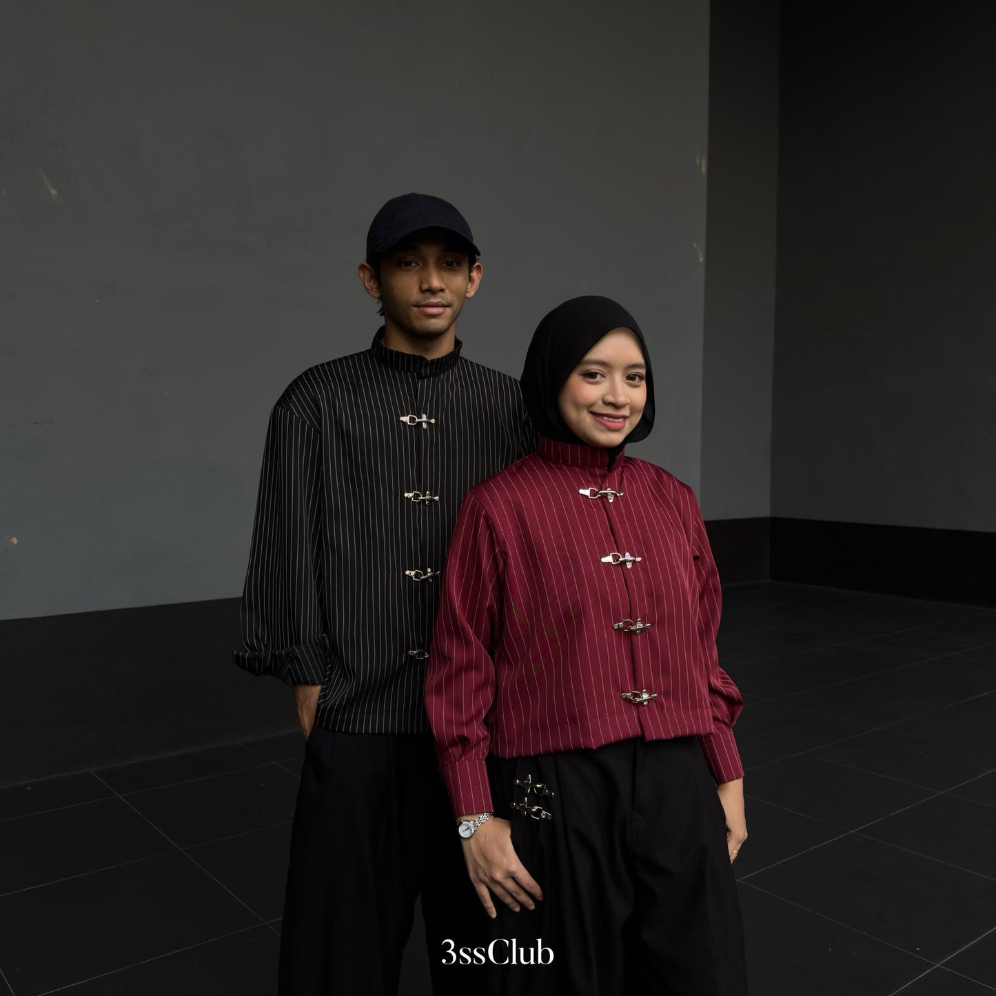 Stripe Clasp Shirt