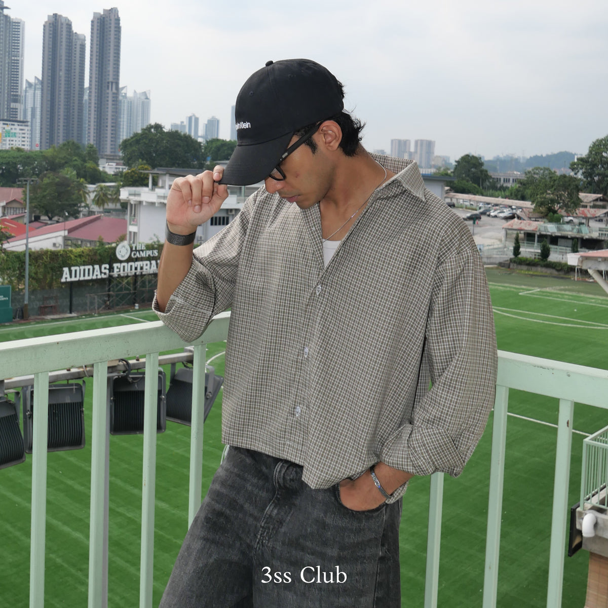 Plaid Boxy Shirt Kemeja Flannel