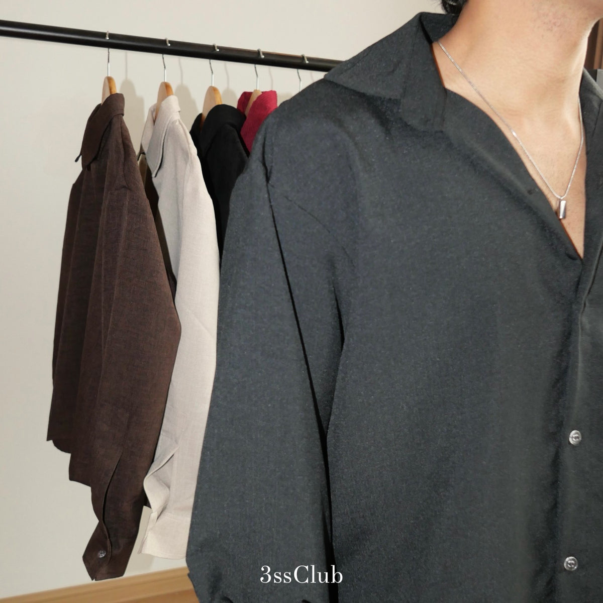 Linen Blend Boxy Shirt || One Set