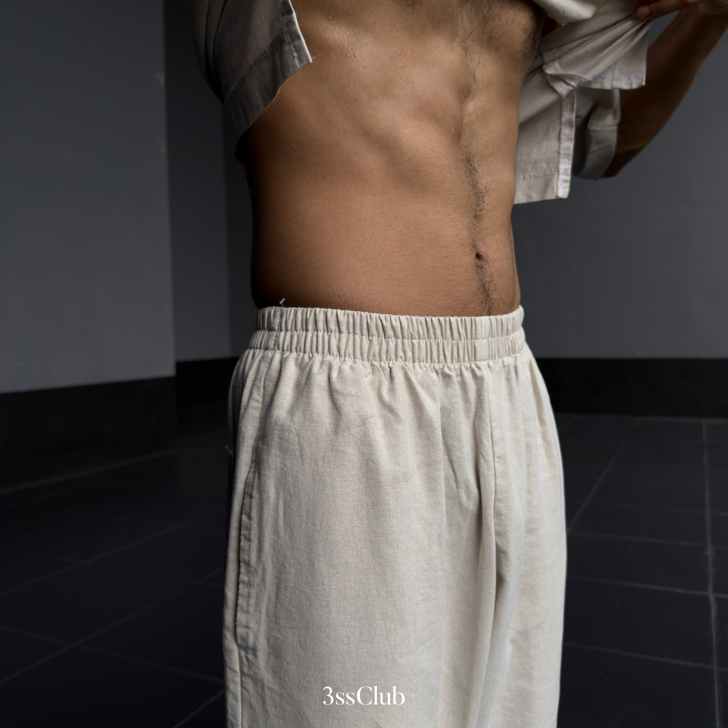 Kasturi Linen Leisure Set || Shirt Pants